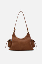 (LESAC) Crystal Bag - Brown