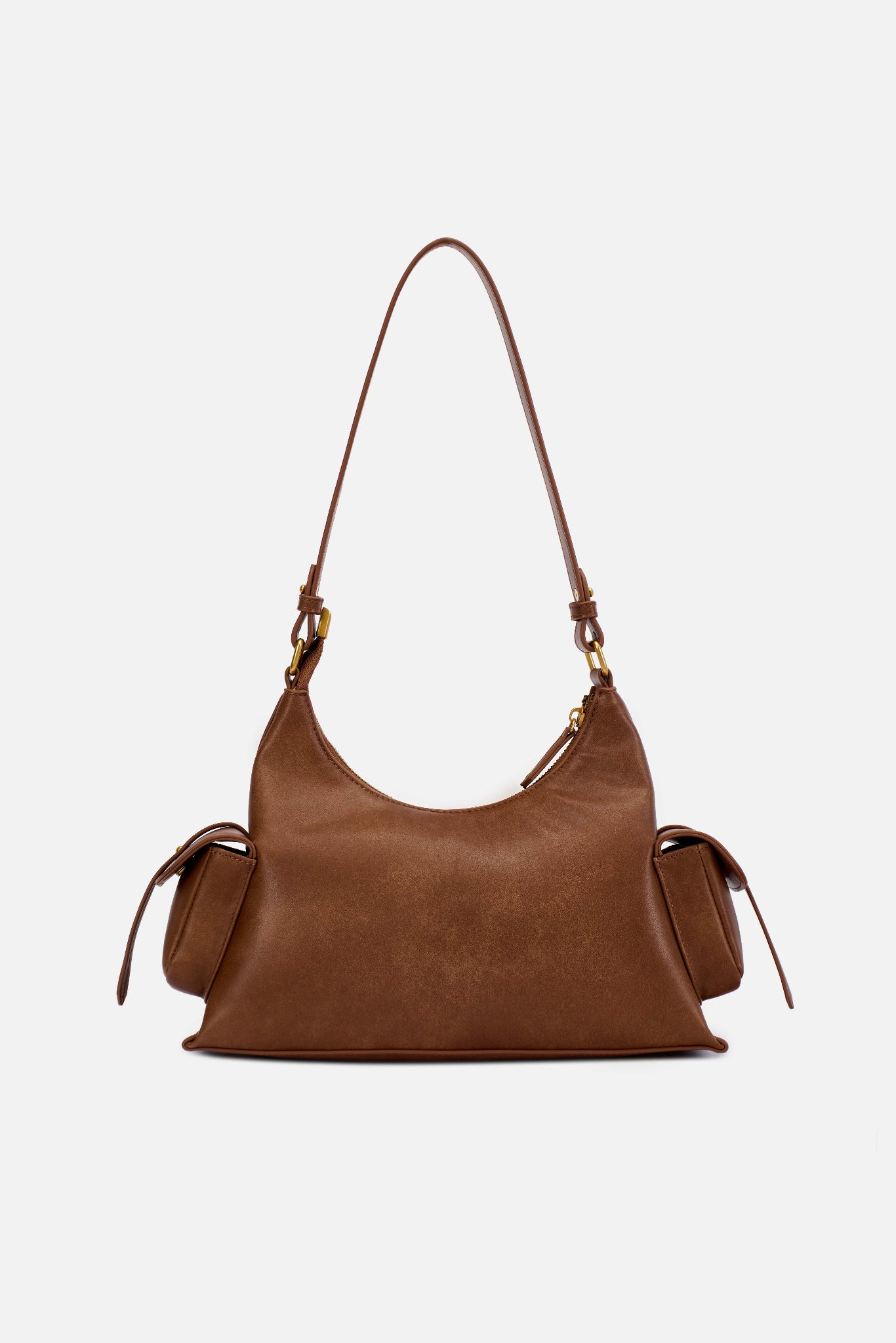 (LESAC) Crystal Bag - Brown
