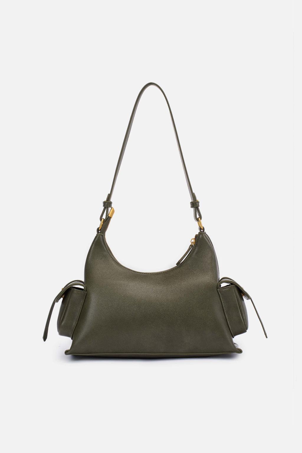 (LESAC) Crystal Bag - Moss Green