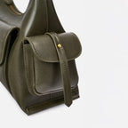 (LESAC) Crystal Bag - Moss Green