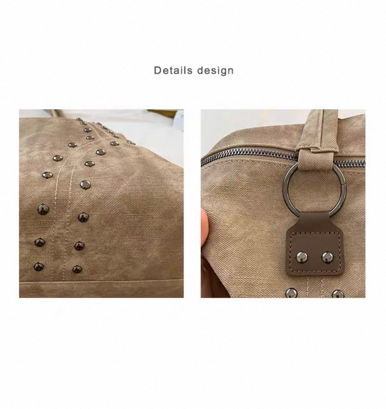 Arden Stud Shoulder Bag
