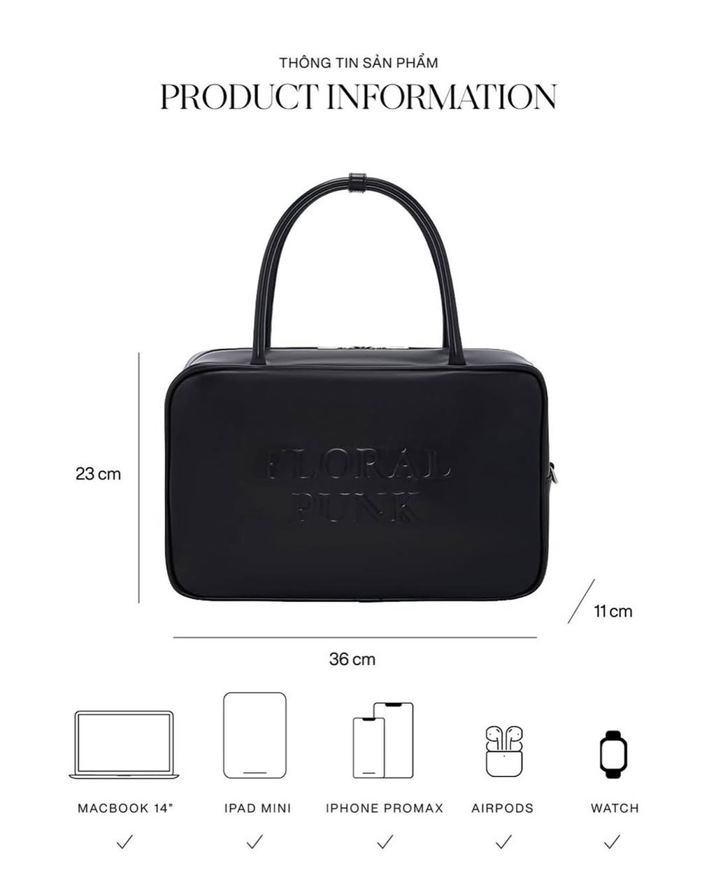 (Floralpunk) Floralpunk Berlin Briefcase Bag - Brown