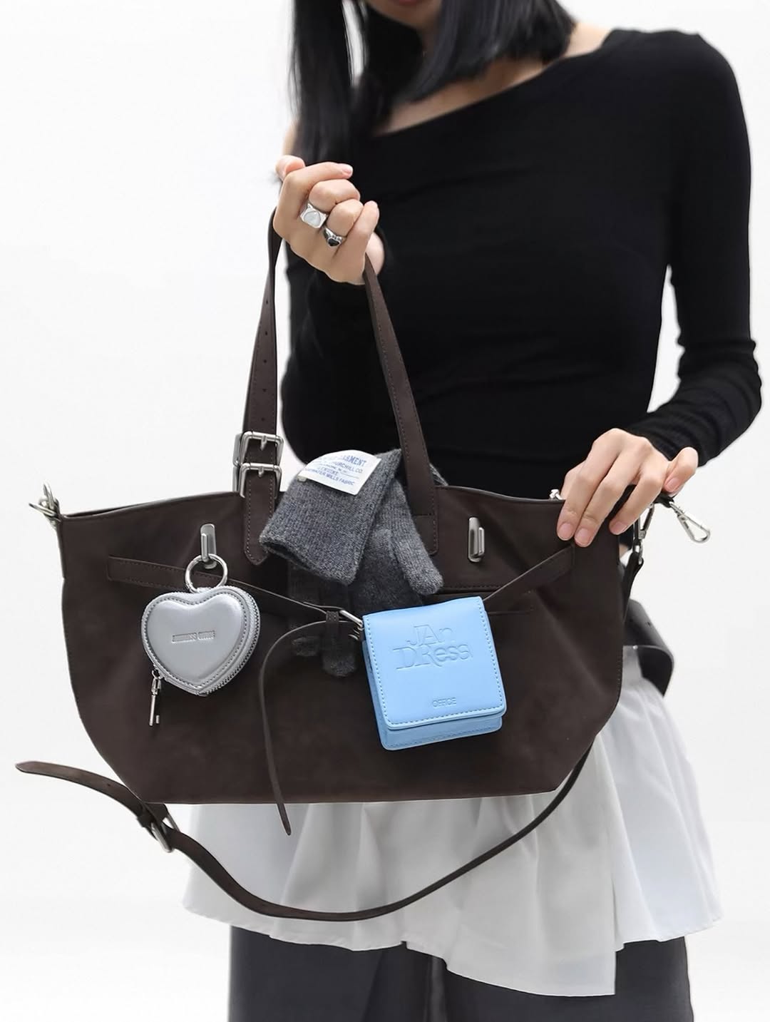 Sissy Suede Tote Bag