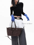 Sissy Suede Tote Bag