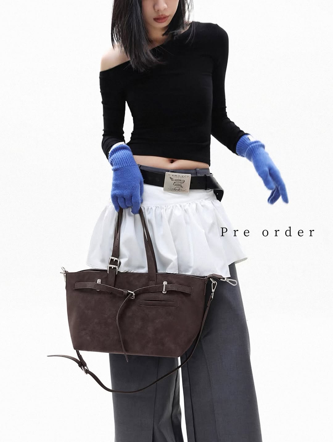 Sissy Suede Tote Bag