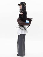 Sissy Suede Tote Bag