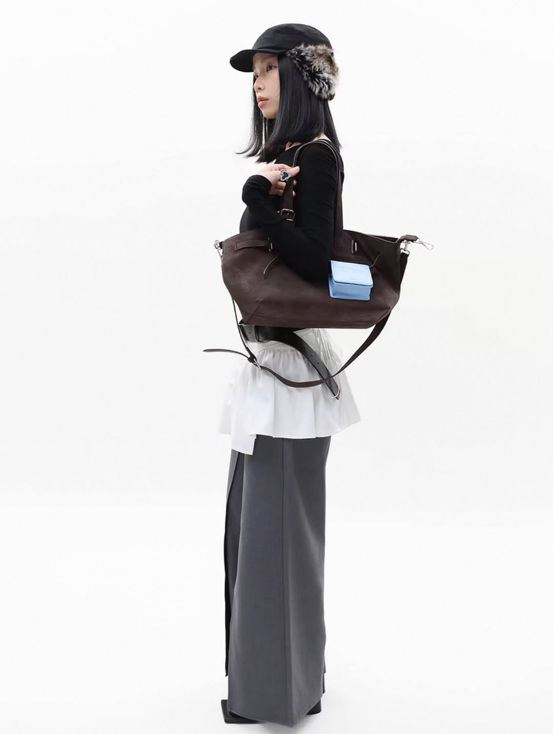 Sissy Suede Tote Bag