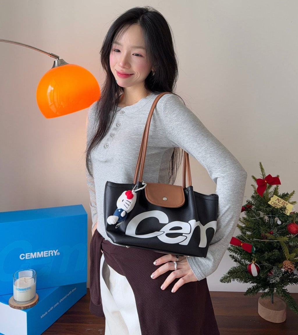 (Cemmery) Pumpkin Shoulder Bag