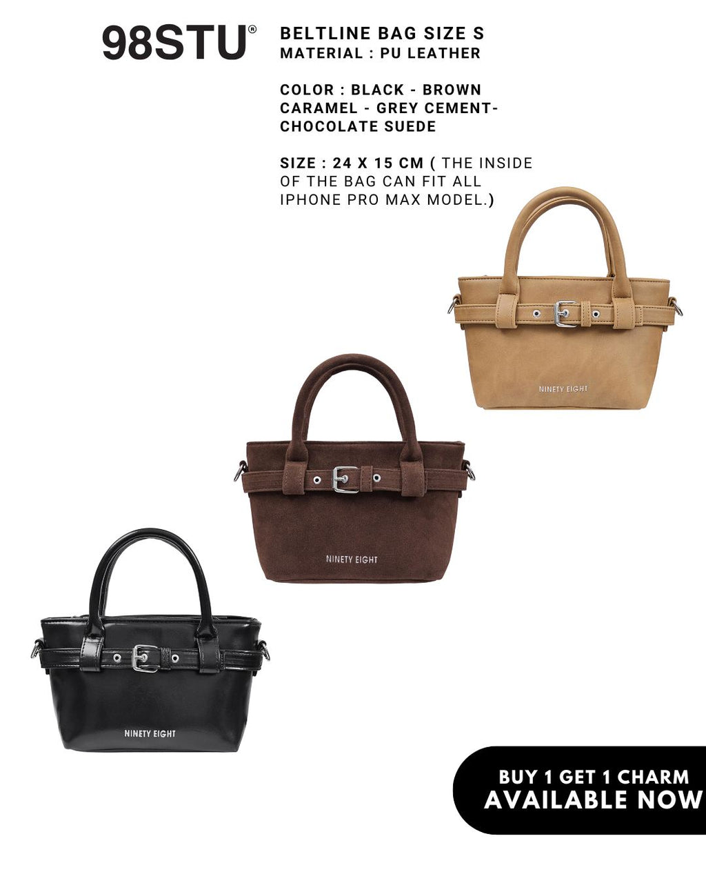 (98STU) BELTLINE MINI BAG