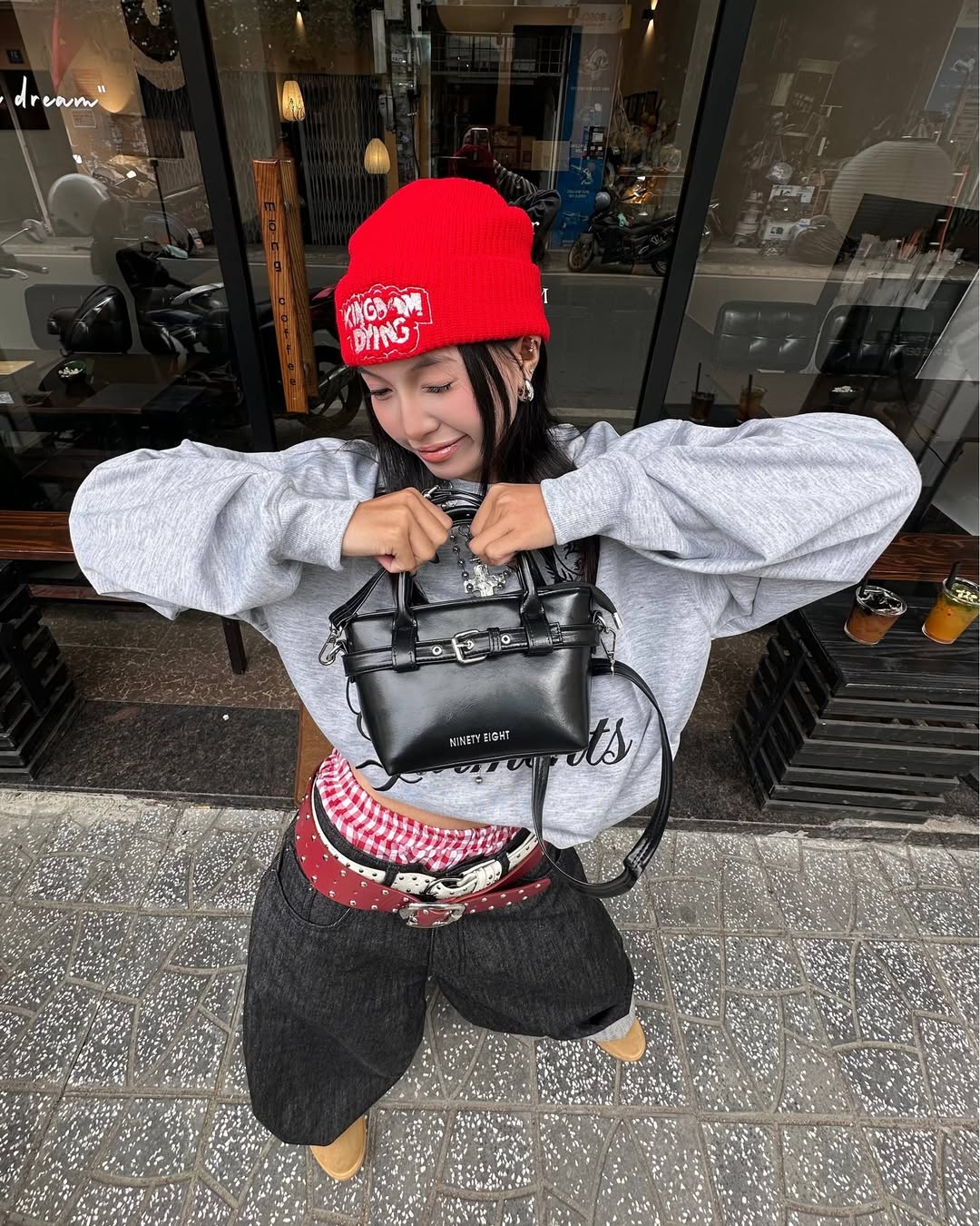(98STU) BELTLINE MINI BAG