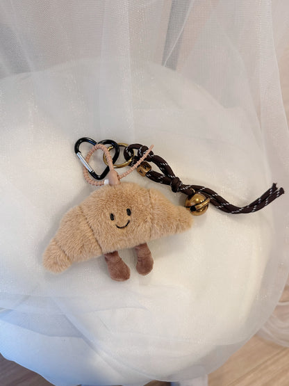 Croissant keychains