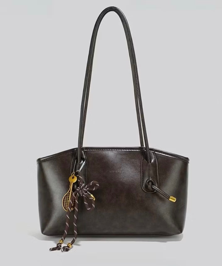 Noir shoulder bag
