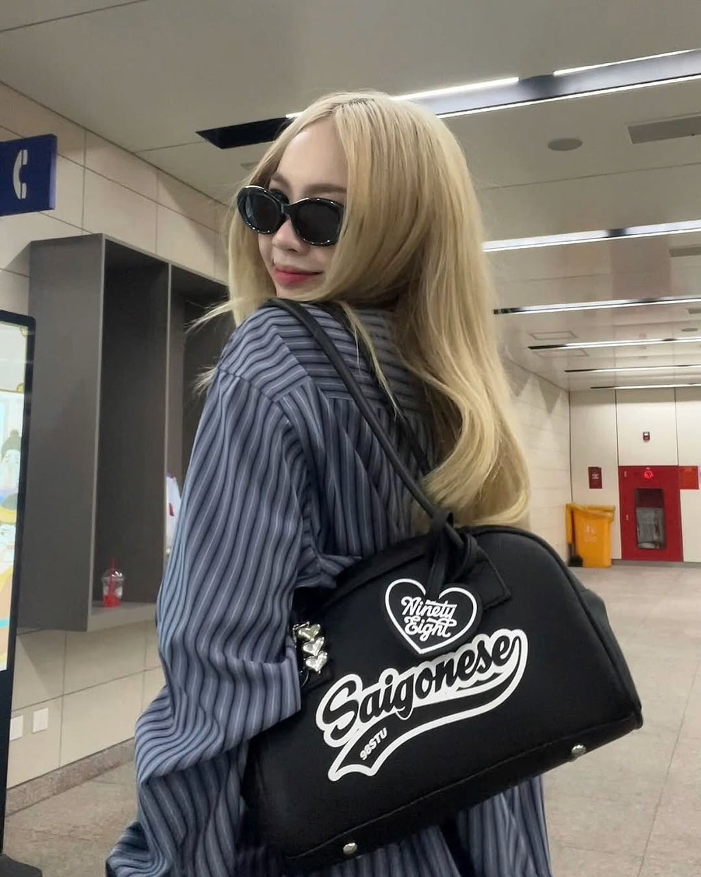 (98STU) Saigon Heart Bag