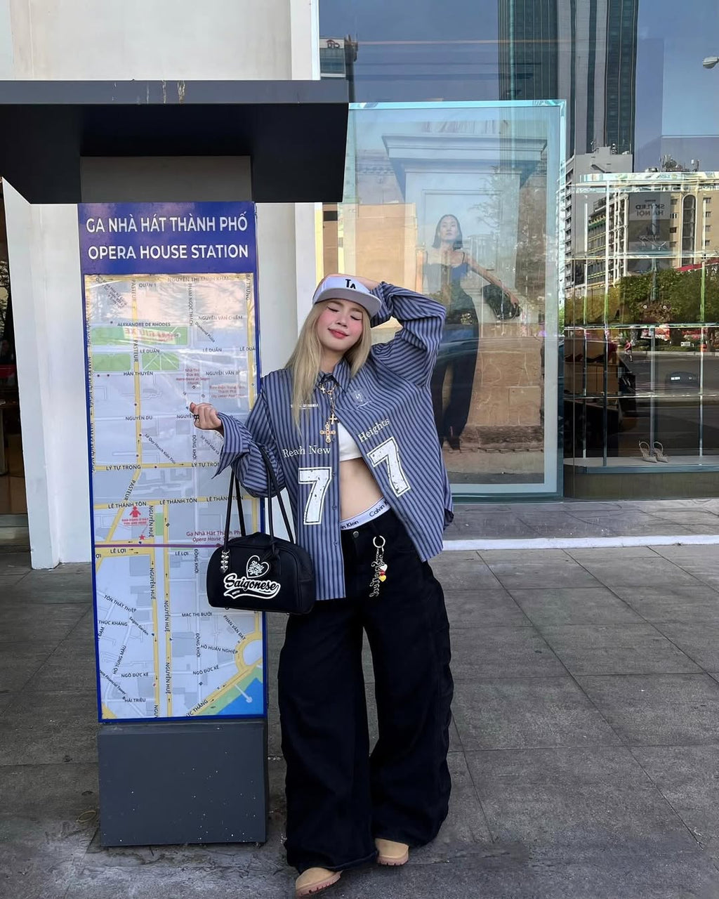 (98STU) Saigon Heart Bag