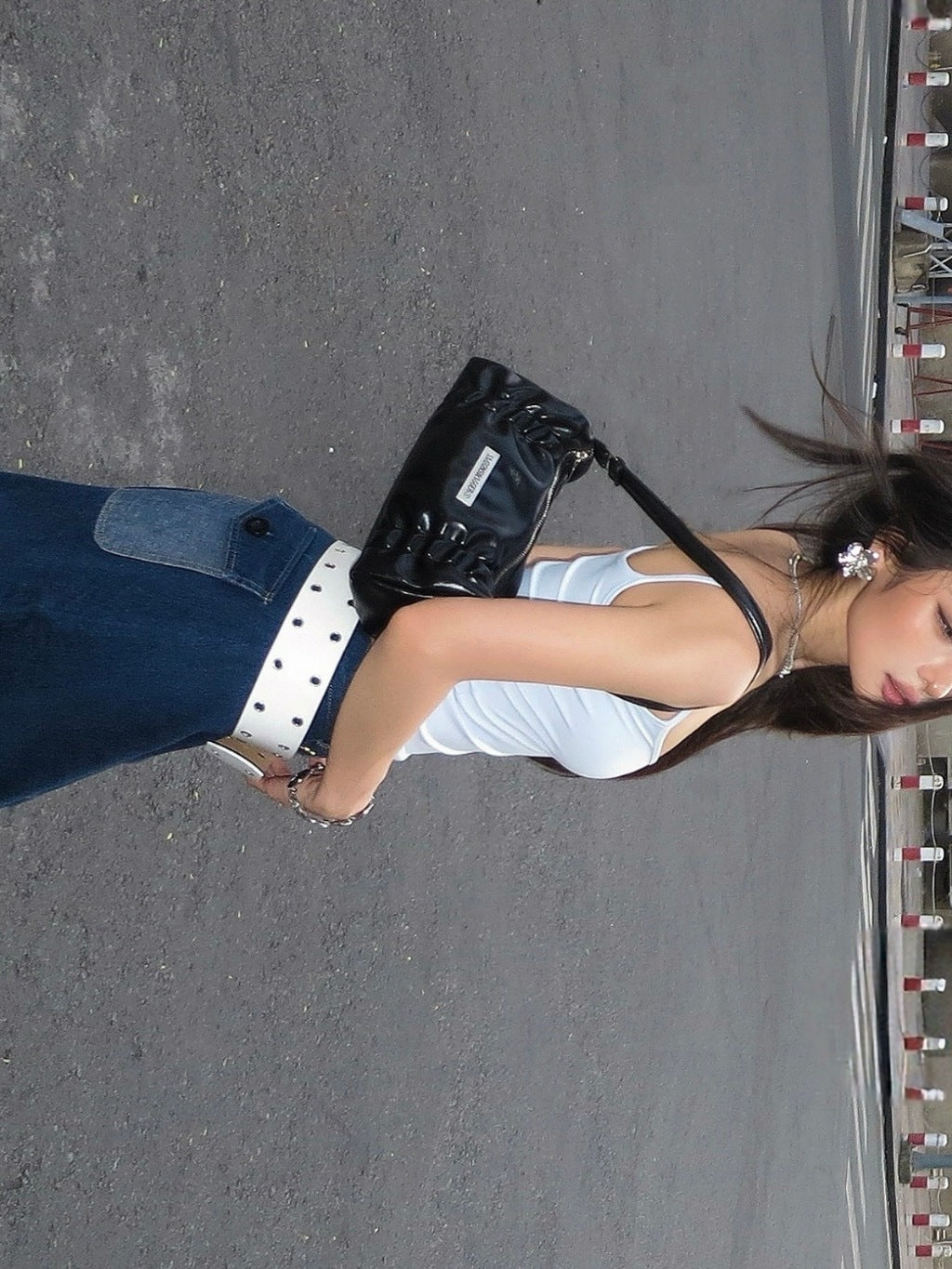 ROLLÉ LEATHER BAG