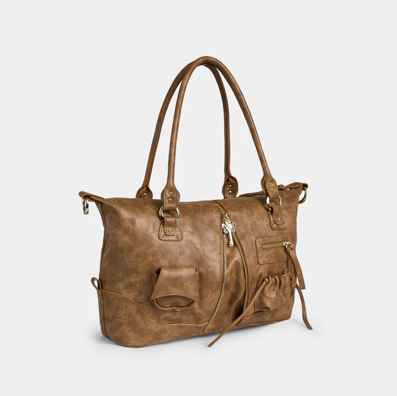 (CHAUTFIFTH) Y2K POCKET BAG - BROWN