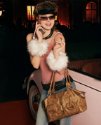 (CHAUTFIFTH) Y2K POCKET BAG - BROWN