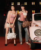 (CHAUTFIFTH) Y2K POCKET BAG - DARK RED