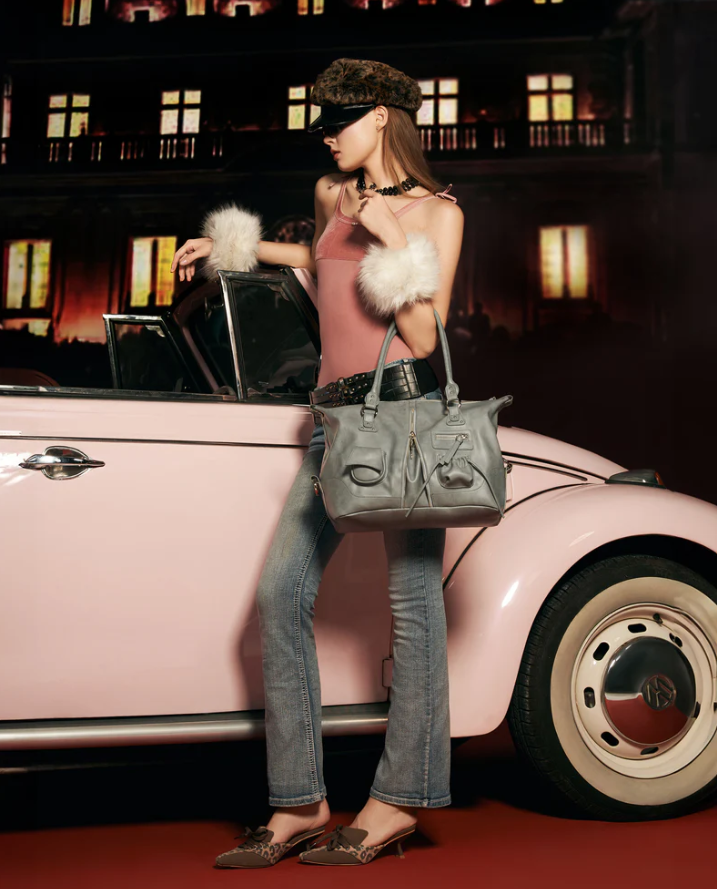 (CHAUTFIFTH) Y2K POCKET BAG - DARK BROWN