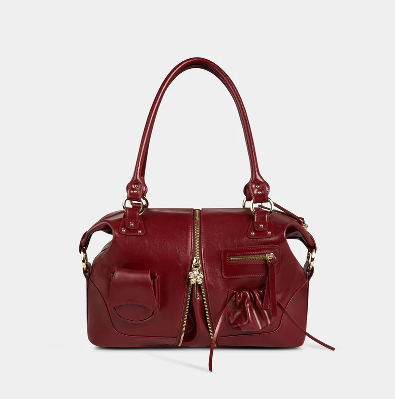 (CHAUTFIFTH) Y2K POCKET BAG - DARK RED