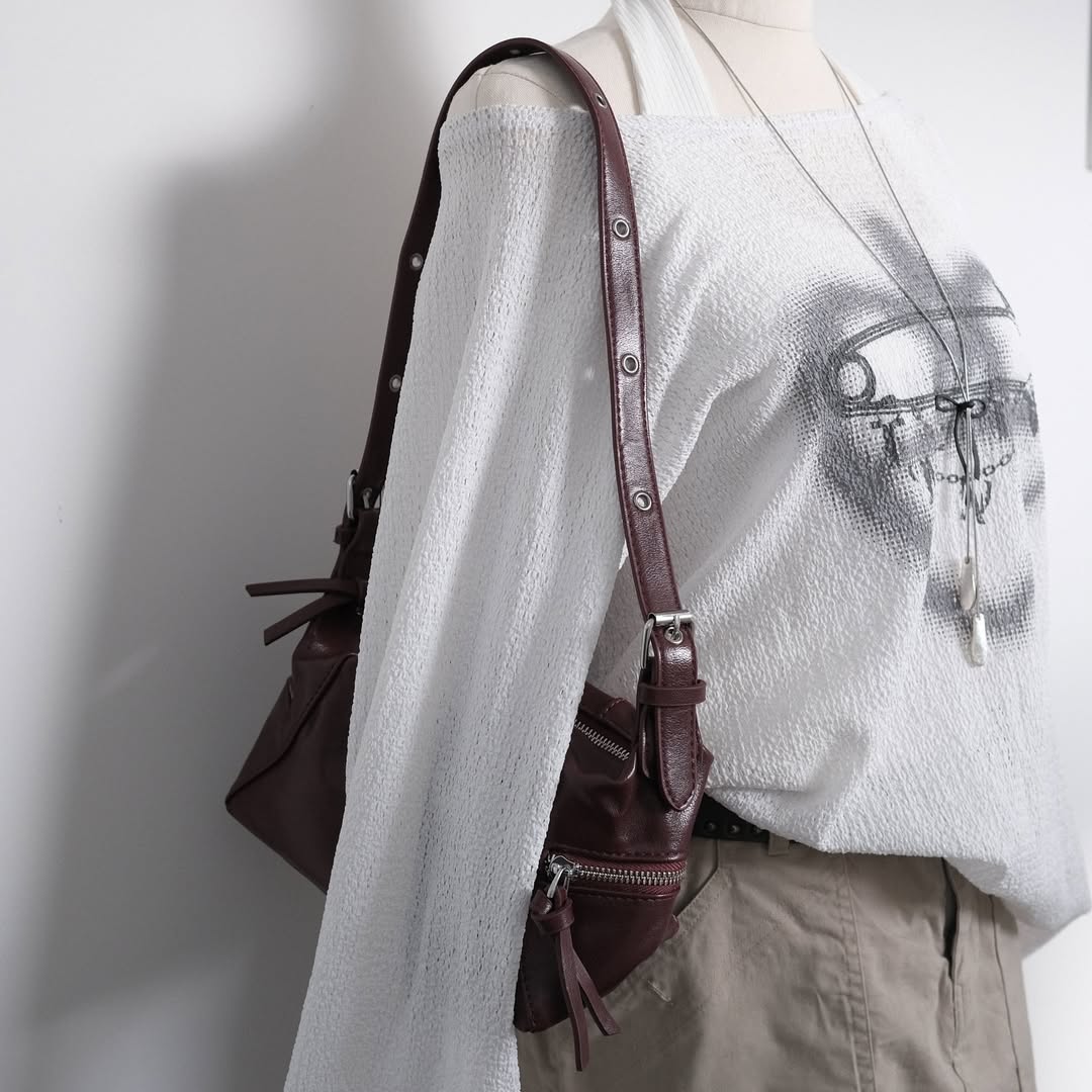 Maca Bag - Burgundy