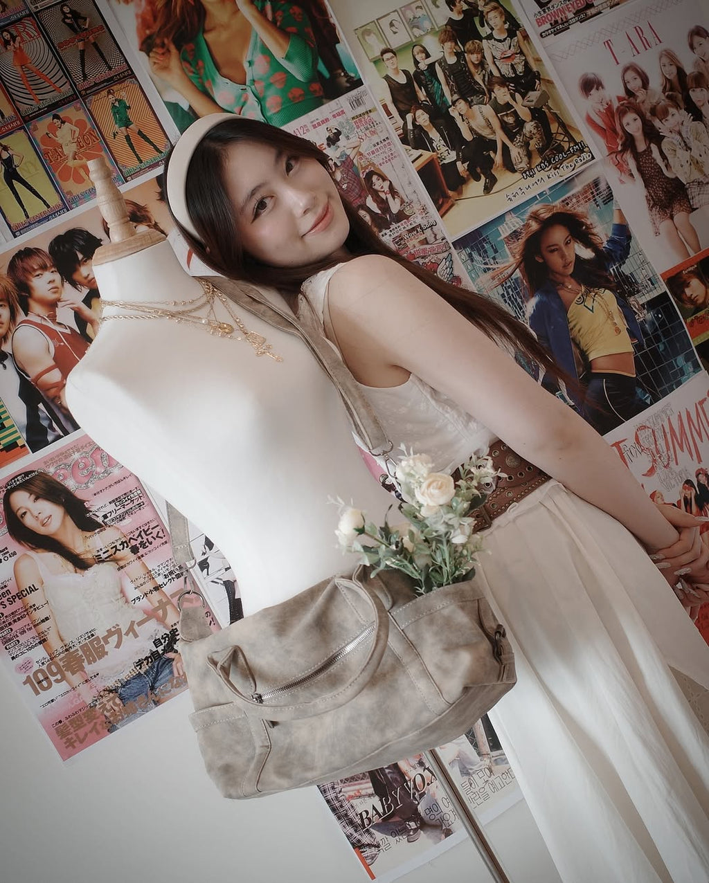 Midu Duffle Washed Bag