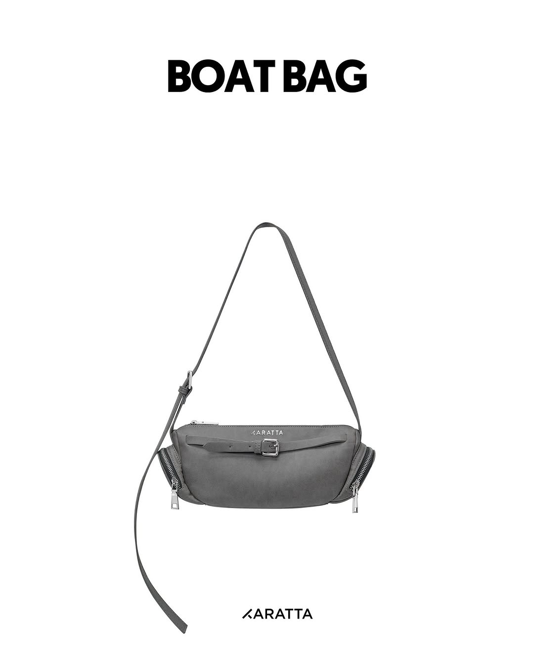 BOAT BAG - Dirty Grey