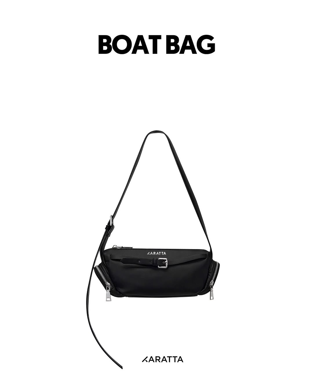 BOAT BAG - Black