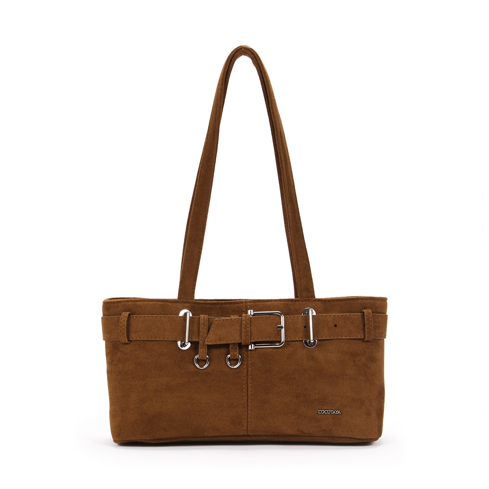 Suede Bonie Shoulder Bag