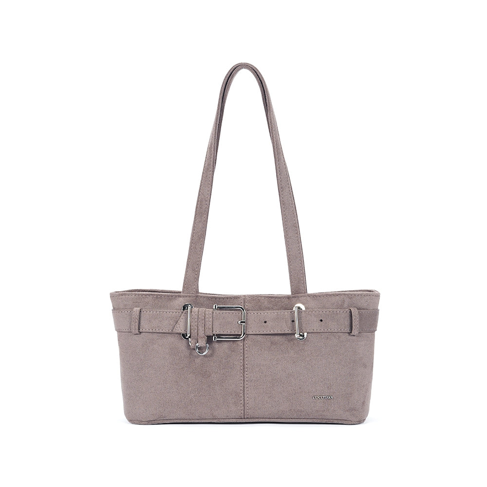 Suede Bonie Shoulder Bag