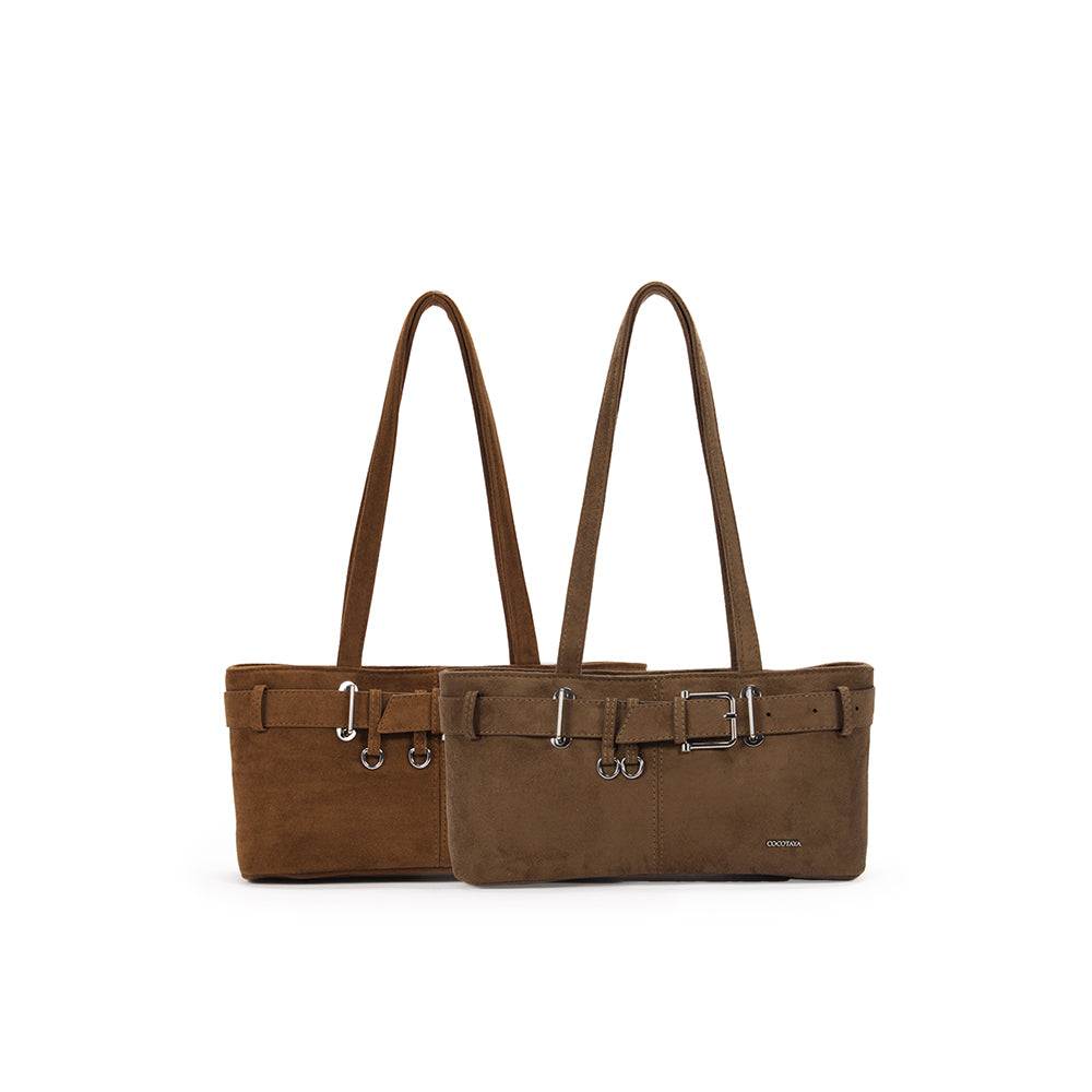 Suede Bonie Shoulder Bag