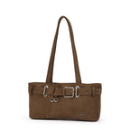Suede Bonie Shoulder Bag