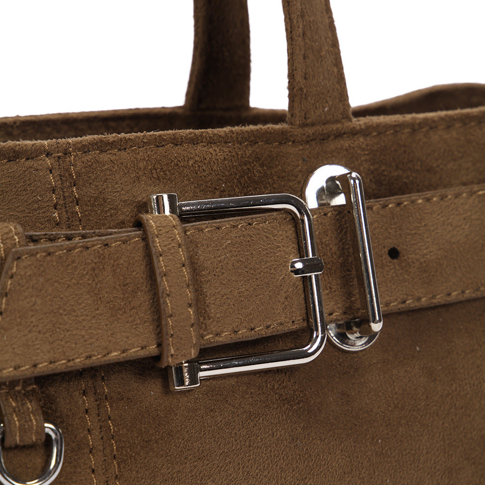 Suede Bonie Shoulder Bag