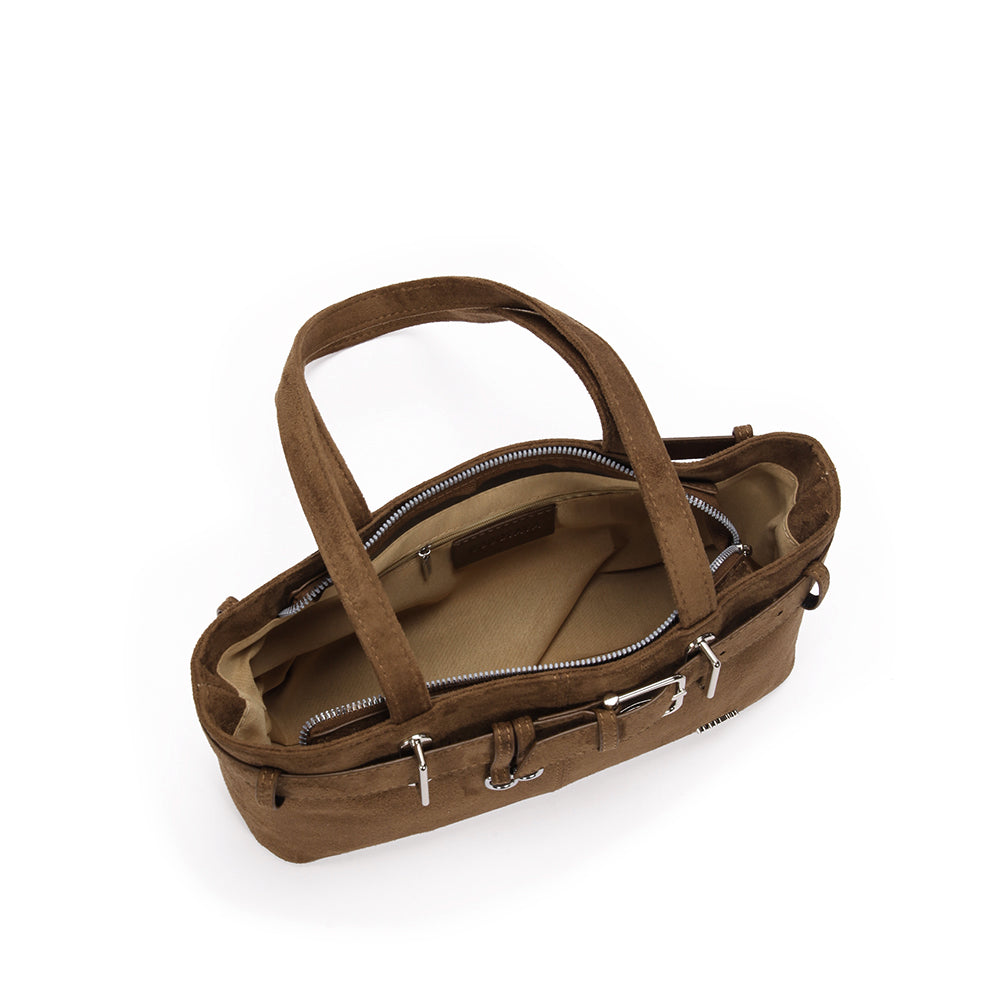 Suede Bonie Shoulder Bag