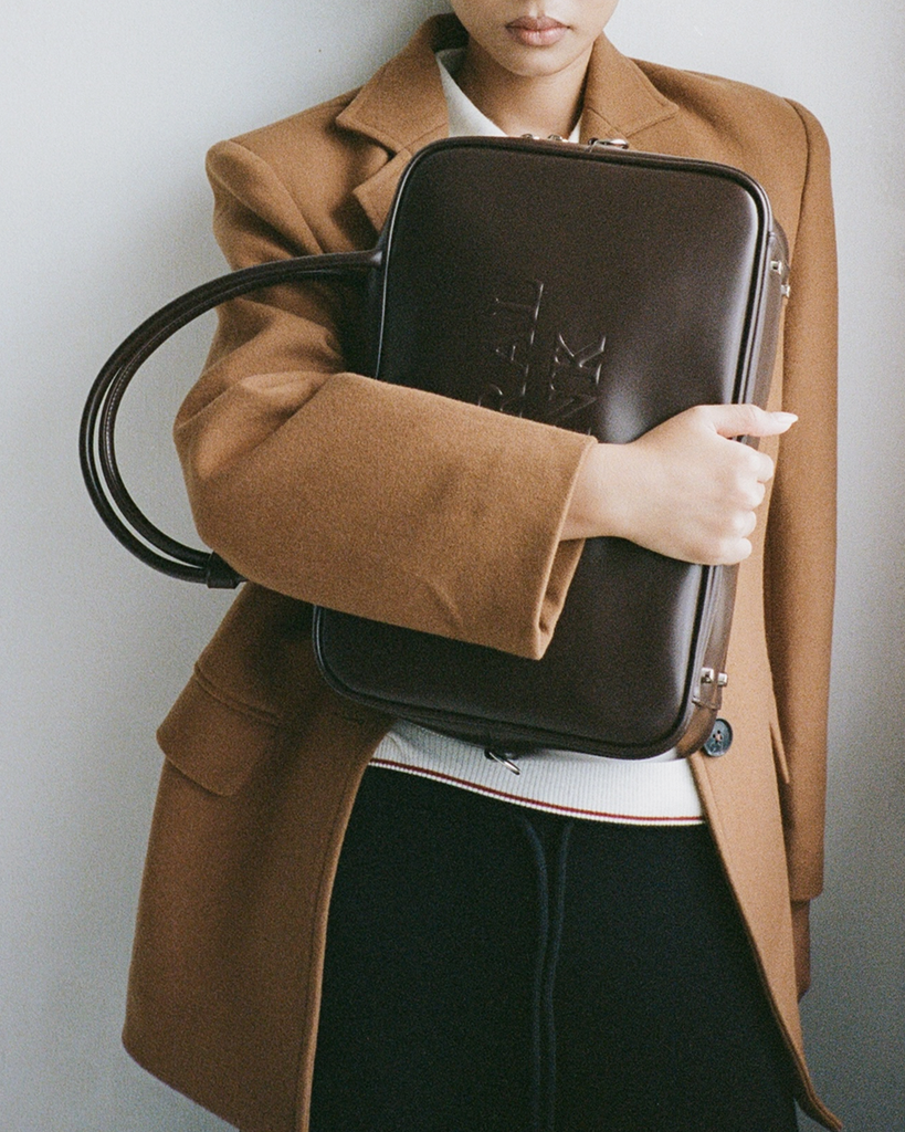 (Floralpunk) Floralpunk Berlin Briefcase Bag - Brown